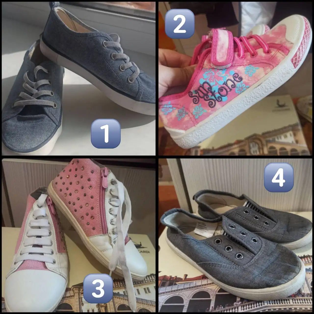 Кеды на девочку в хорошем состоянии - Обувь (Товары для детей) в Дзержинский