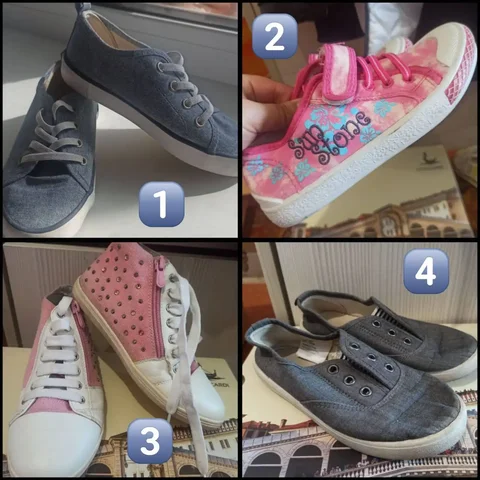 Кеды на девочку в хорошем состоянии - Товары для детей в Дзержинский