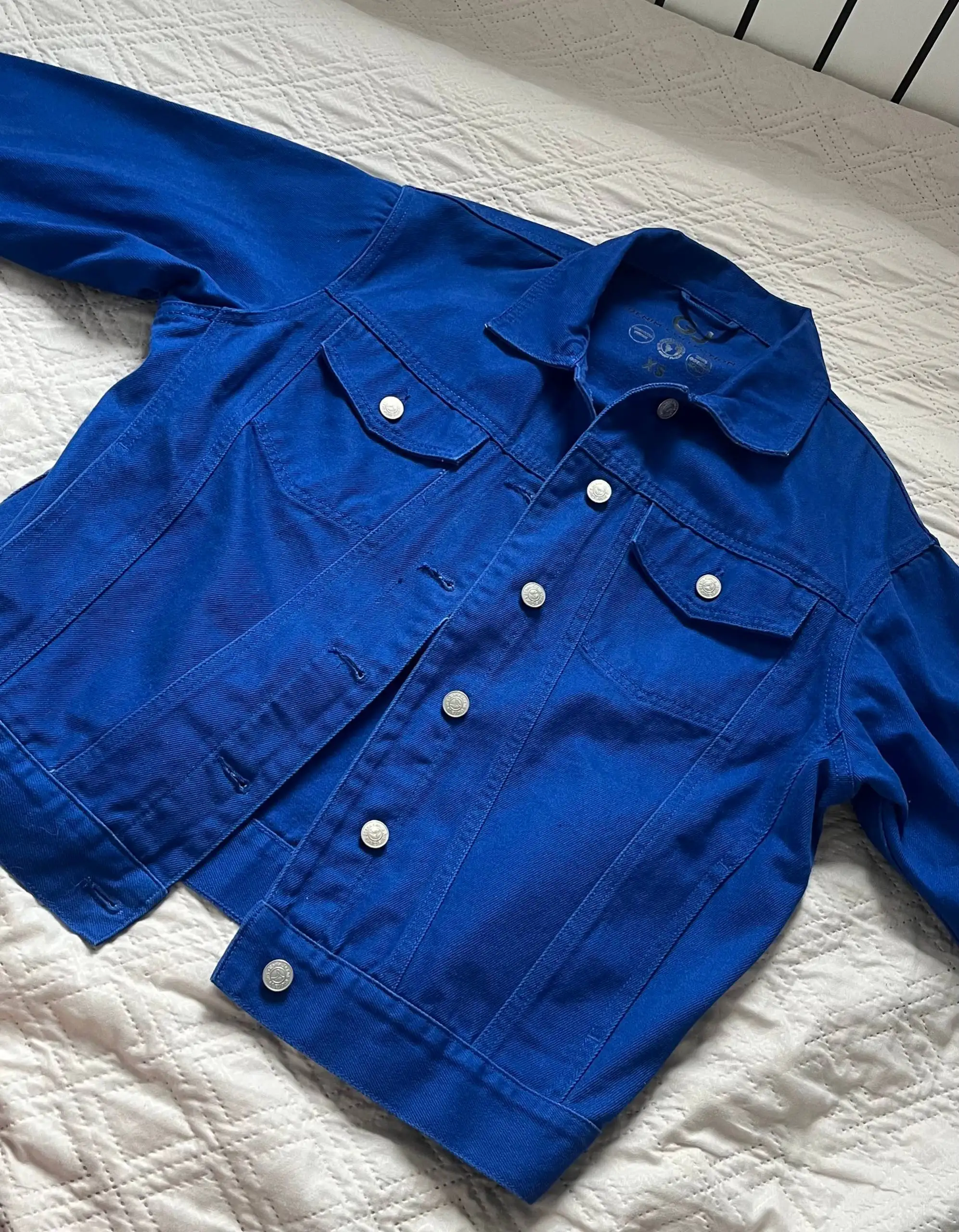 Джинсовая куртка оверсайз б/у - Верхняя одежда (Одежда) в Волгоград