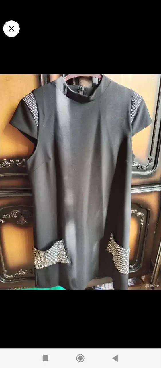 Платье 48 размер в хорошем состоянии - Женская одежда (Одежда) в Волгоград