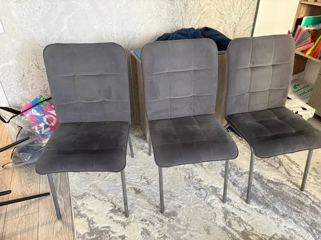 Продам 4 стула серо-синего цвета - Кухонная техника в Волгоград