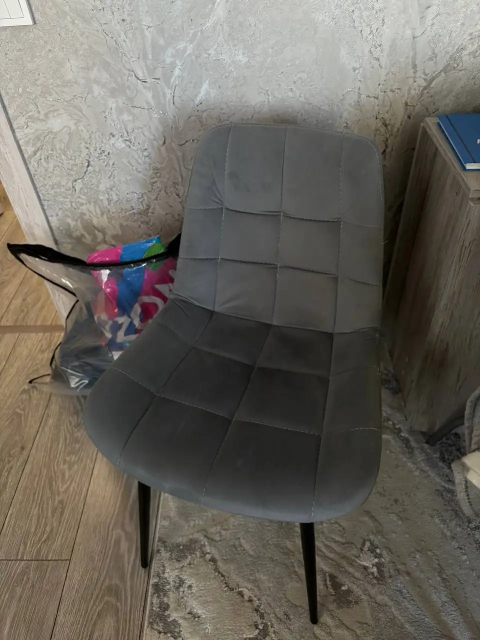 Продам 4 стула серо-синего цвета - Мебель (Для дома и дачи) в Волгоград