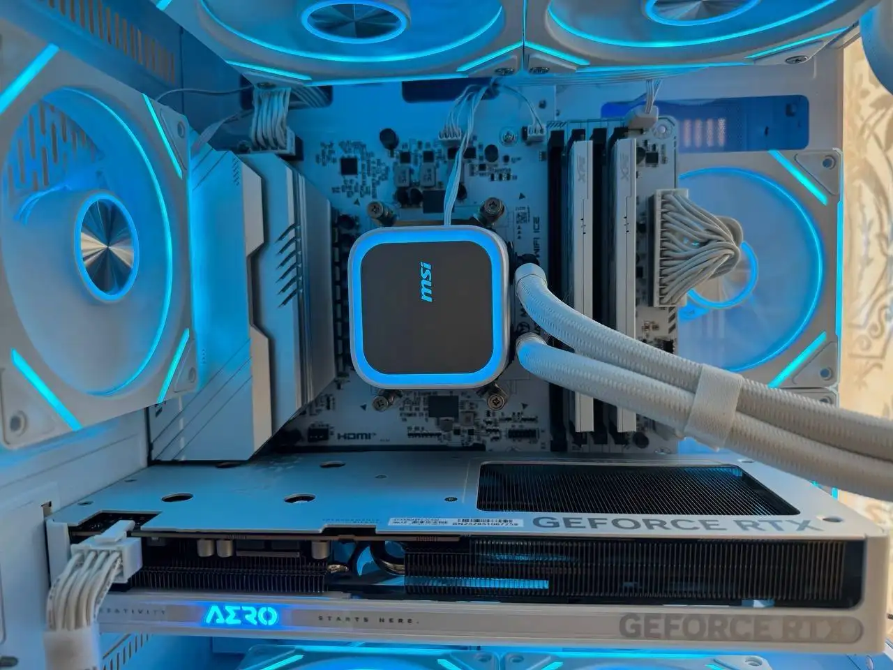 Игровой компьютер с комплектом периферии - Компьютеры и комплектующие (Электроника) в Волгоград