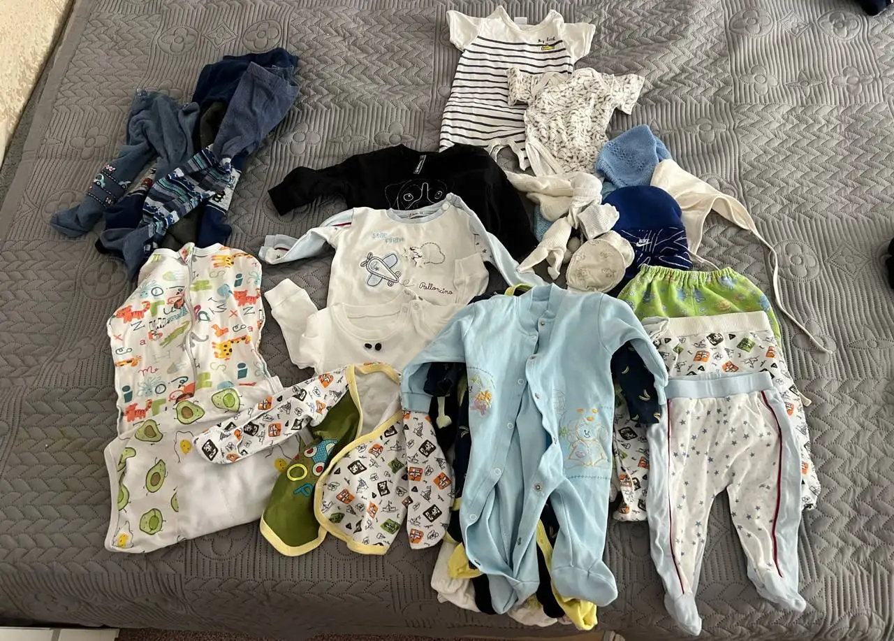 Вещи для мальчика 0-6 месяцев - Одежда для новорожденных (Товары для детей) в Волгоград