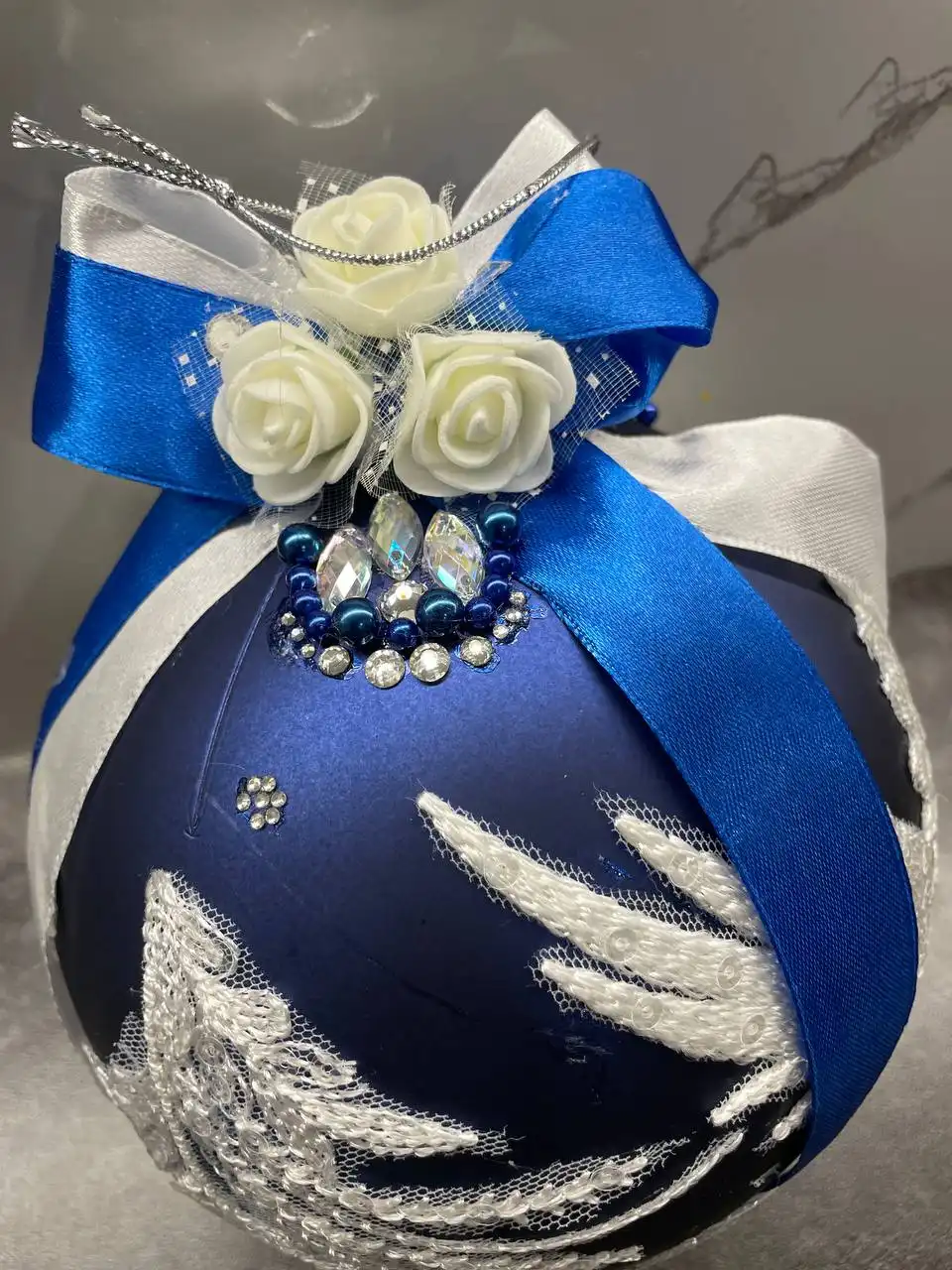 Новогодние наборы игрушек ручной работы