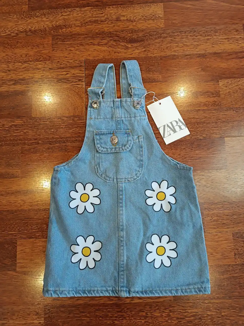Джинсовый сарафан Zara детский размер 104-116