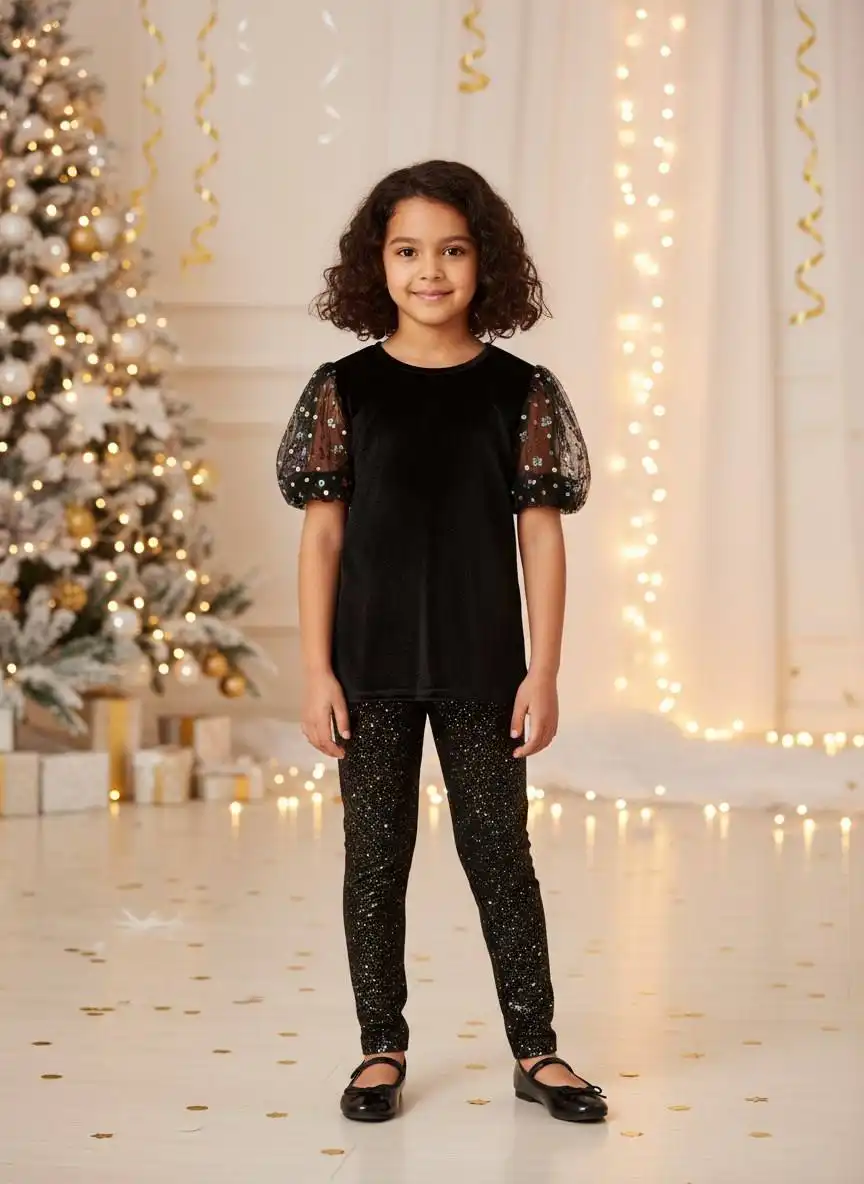 Новый нарядный костюм для девочки с бирками