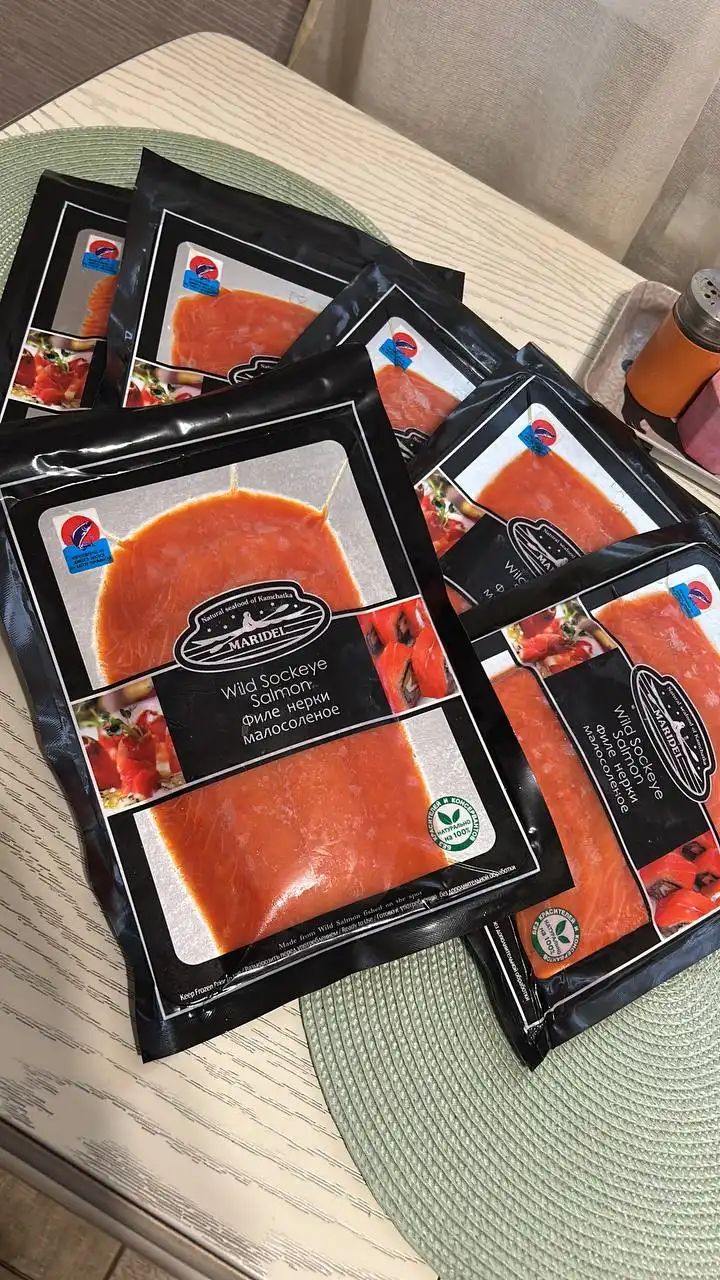 Свежее поступление камчатской икры и рыбной продукции