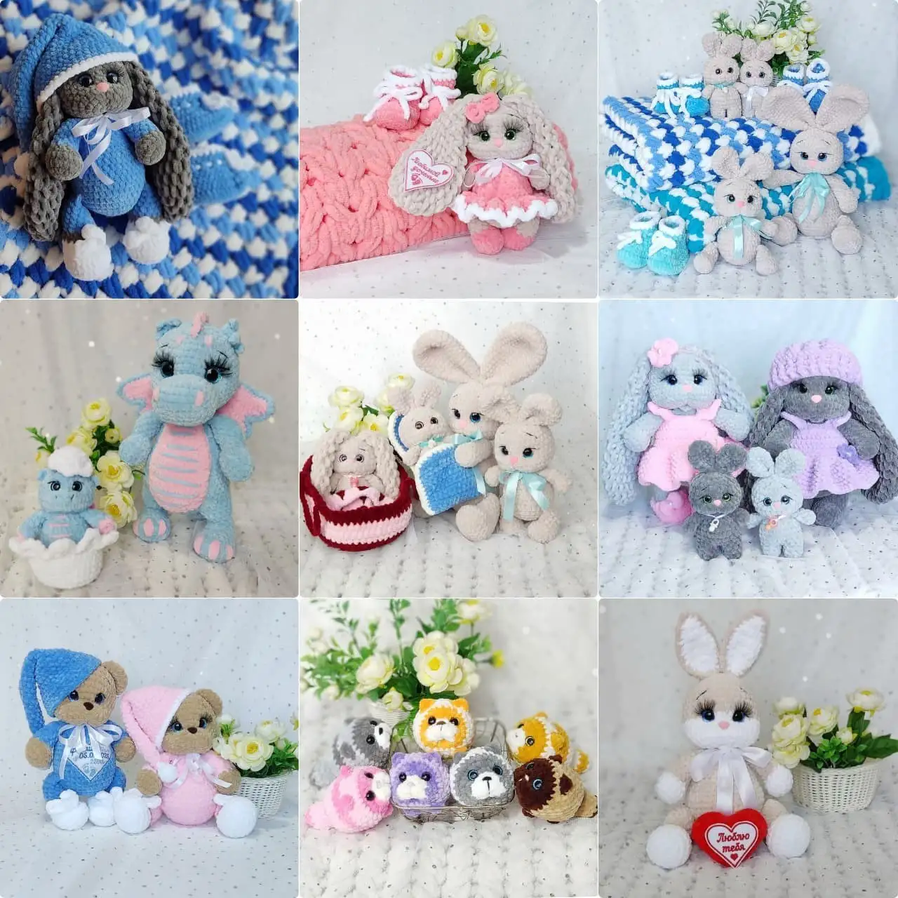 Вязаные игрушки и сувениры ручной работы - Рукоделие (Хобби и отдых) в Хабаровск