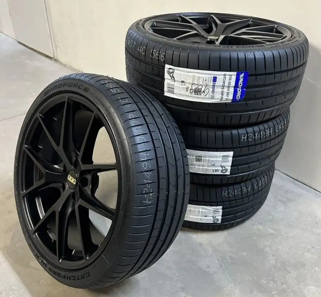 Новые колеса Audi R19 с шинами Windforce - Запчасти (Авто) в Хабаровск