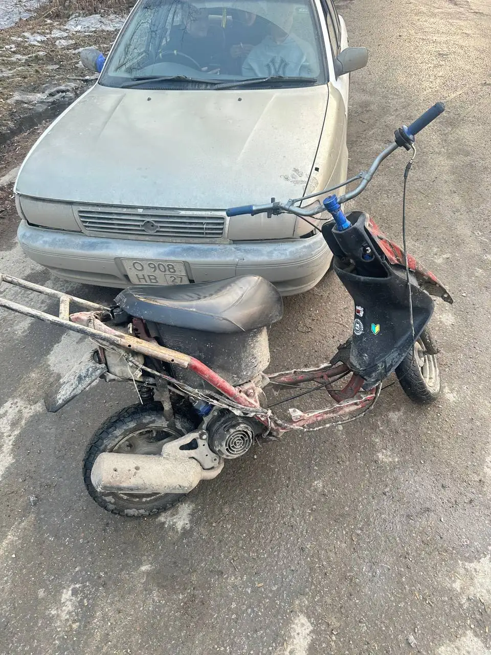 Продажа скутера 70сс MTRT с доработками - Мотоциклы и скутеры (Авто) в Хабаровск