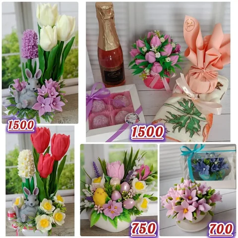 Подарочные спа-наборы и мыльная флористика в Хабаровске - null в Хабаровск