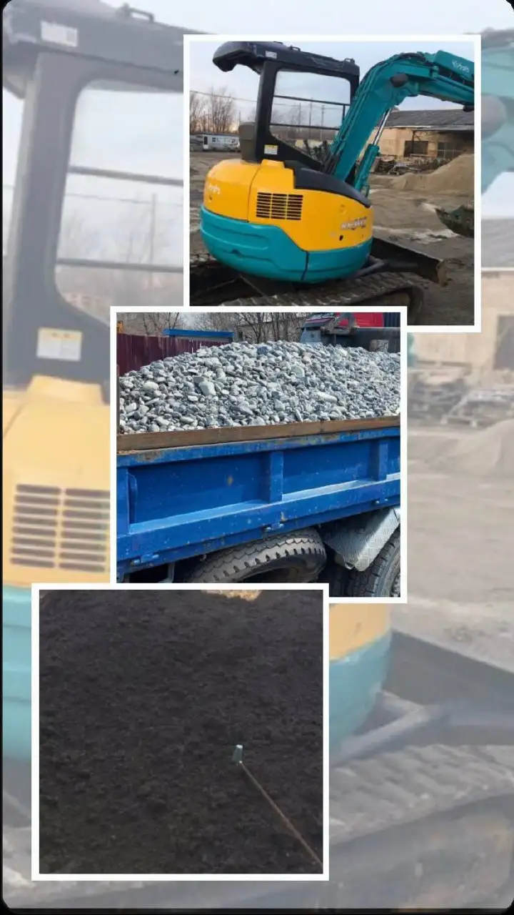 Доставка песка, щебня, грунта и услуги мини-экскаватора - Строительные и ремонтные услуги (Услуги) в Хабаровск