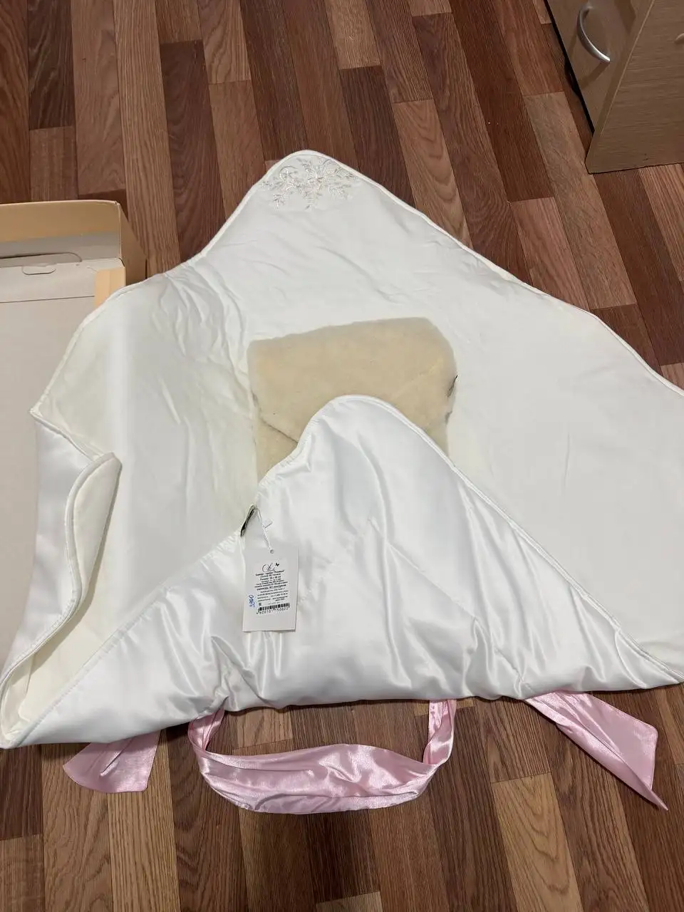 Новое одеяло на выписку с меховым комплектом - Для новорожденных (Товары для детей) в Хабаровск