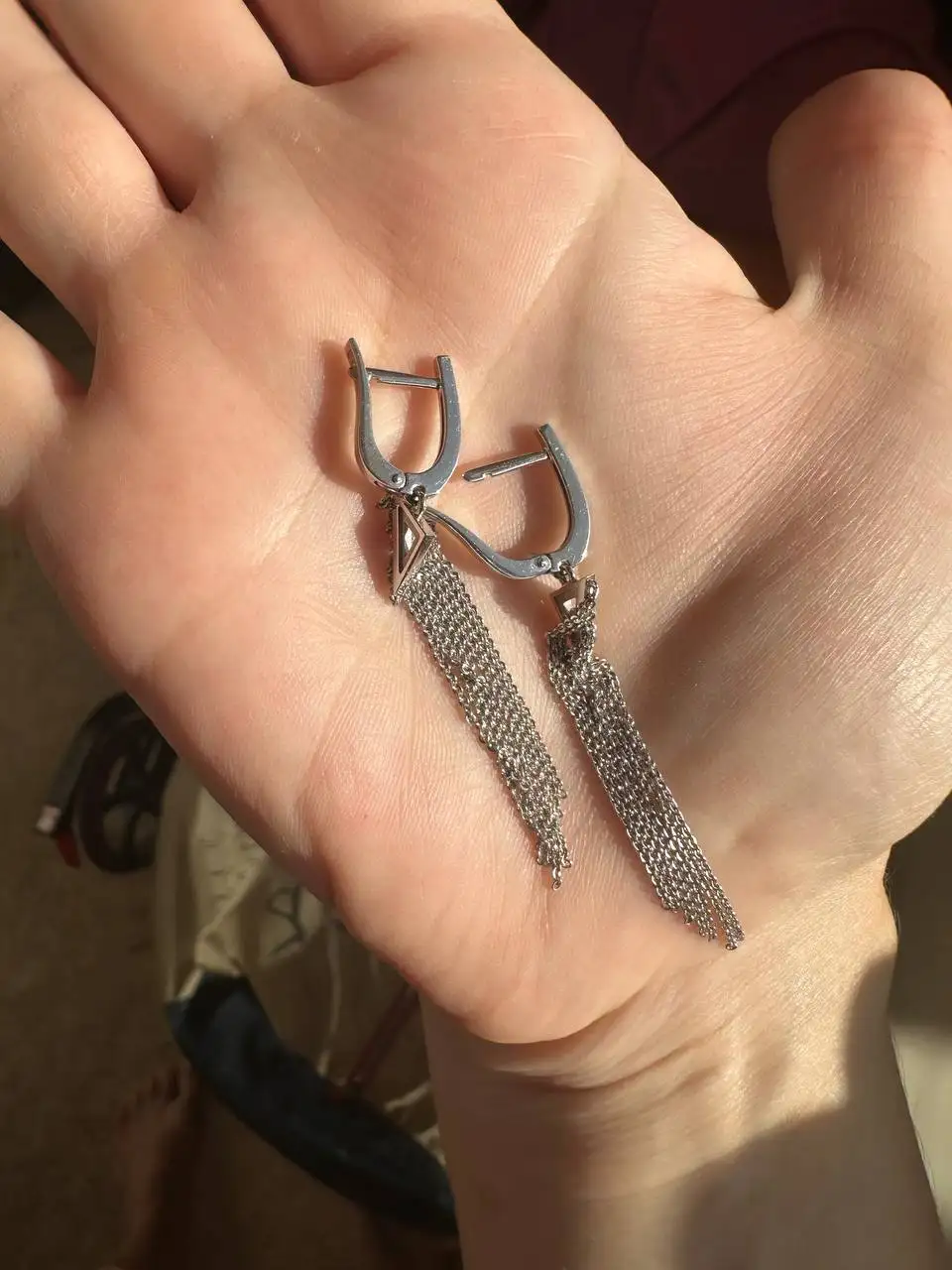 Комплект украшений из белого золота с бриллиантами - Ювелирные изделия (Барахолка) в Хабаровск