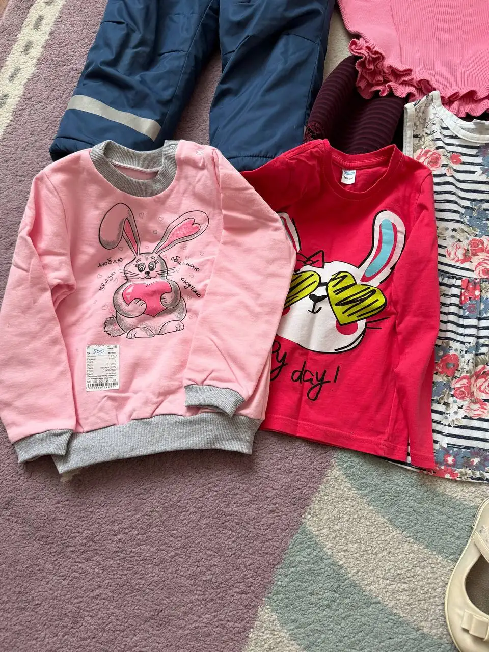 Пакет одежды и обуви для девочки 104 см - Детская одежда (Одежда) в Хабаровск