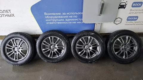 Колёса R16 5x114.3 ET 40 Диски WEDS VELVA с покрышками Bridgestone - Катушка в Хабаровск