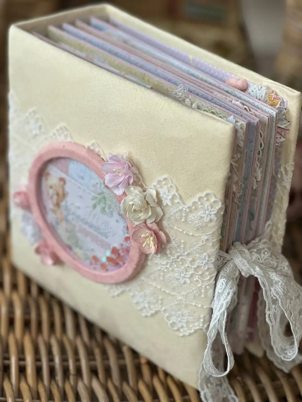 Фотоальбом ручной работы для девочки от 0 до 1 года - Рукоделие (Хобби и отдых) в Хабаровск