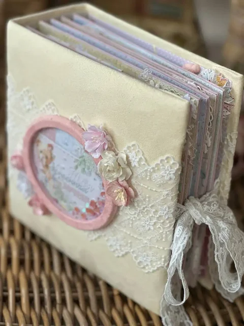 Фотоальбом ручной работы для девочки от 0 до 1 года - Рукоделие в Хабаровск