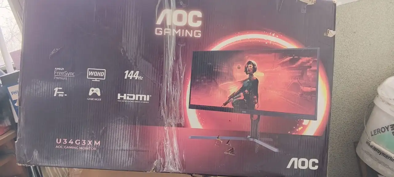 Продам монитор АОС 34 дюйма - Мониторы (Электроника) в Хабаровск