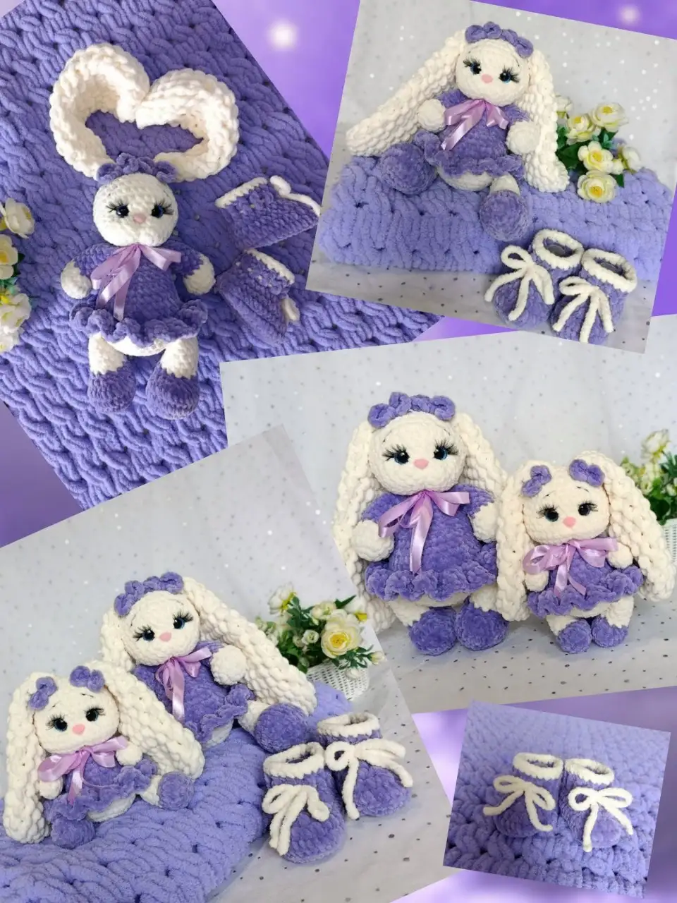 Вязаный набор для малыша - Детская одежда и аксессуары (Товары для детей) в Хабаровск