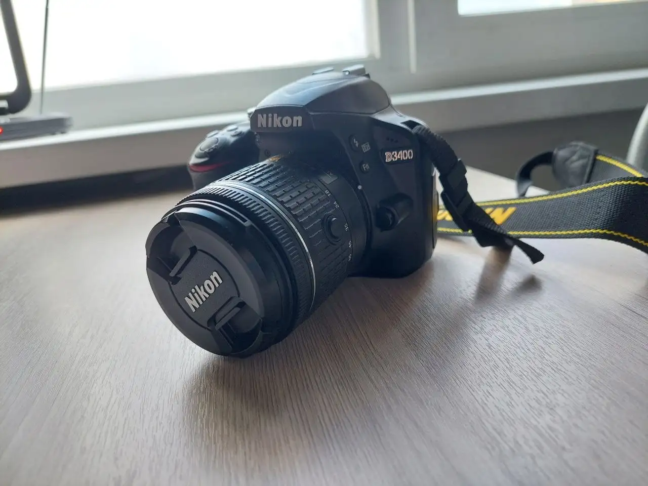 Фотоаппарат Nikon D3400 Kit 18-55 - Фототехника (Электроника) в Хабаровск
