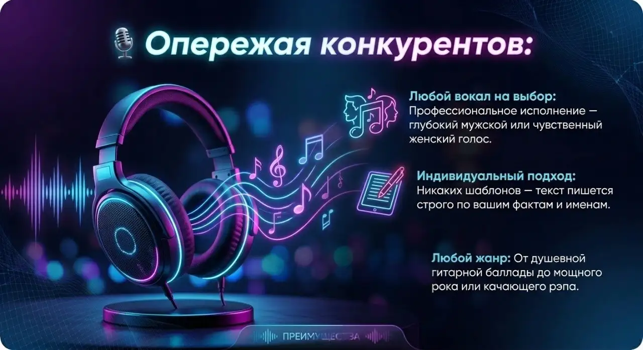 Создание личного трека со скидкой - Медиа и развлечения (Услуги) в Хабаровск