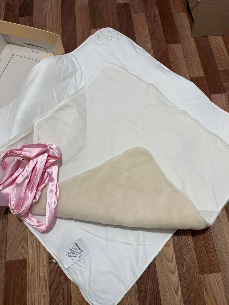 Новое одеяло на выписку в комплекте с меховым - Товары для детей в Хабаровск