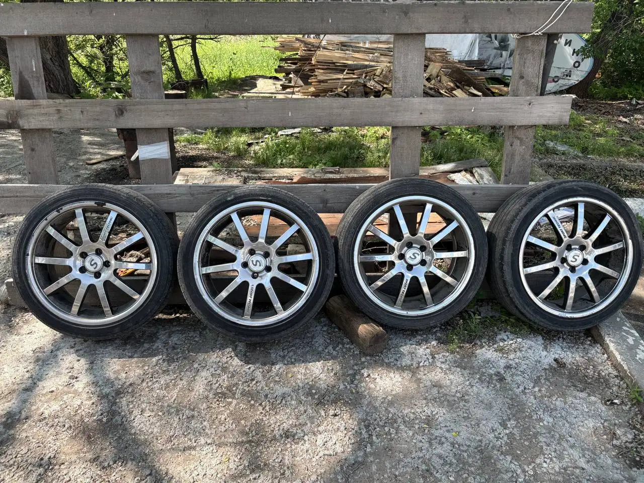 Продам литье R18, сверловка 5x100 - Колёса и шины (Запчасти) в Хабаровск
