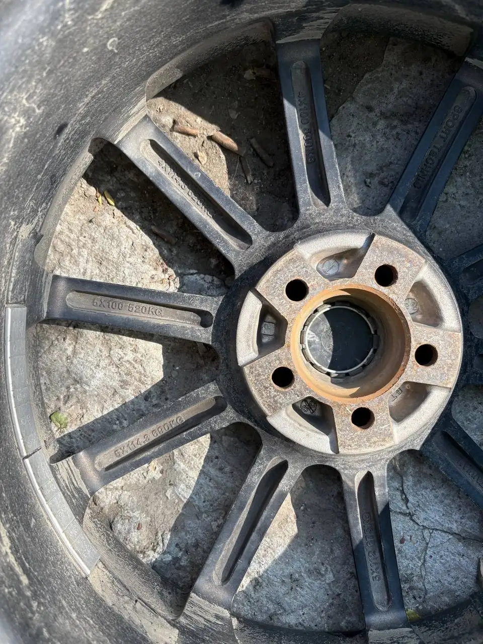 Продам литье R18, сверловка 5x100 - Колёса и шины (Запчасти) в Хабаровск