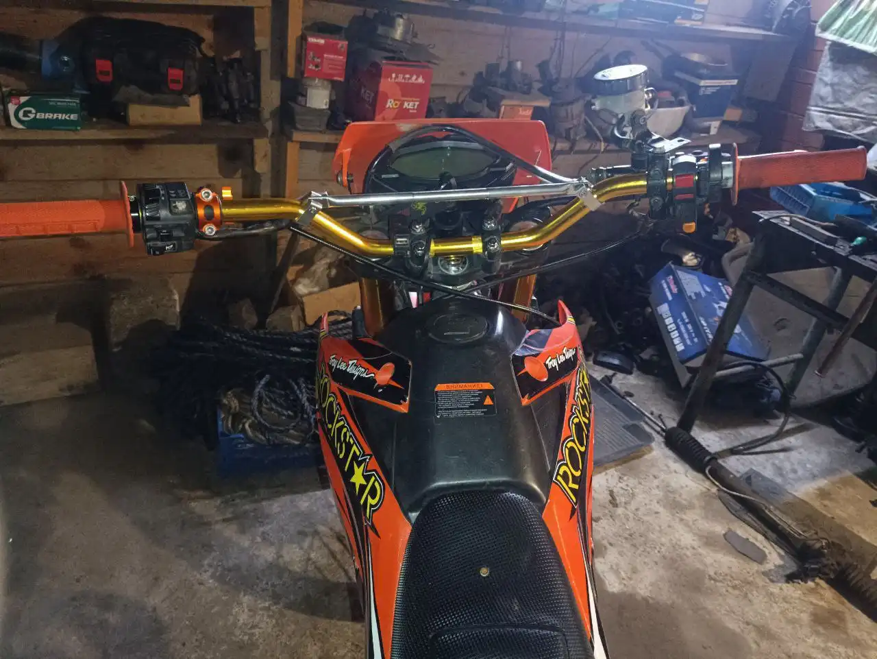 Продажа мотоцикла с новым движком