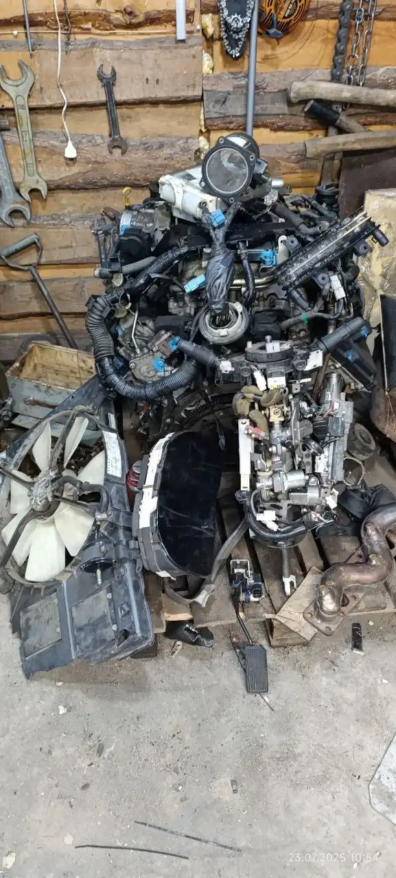 Японский двигатель VK 45 DD с АКПП готовый свап комплект