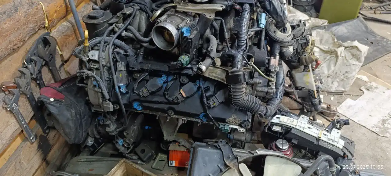 Японский двигатель VK 45 DD с АКПП готовый свап комплект