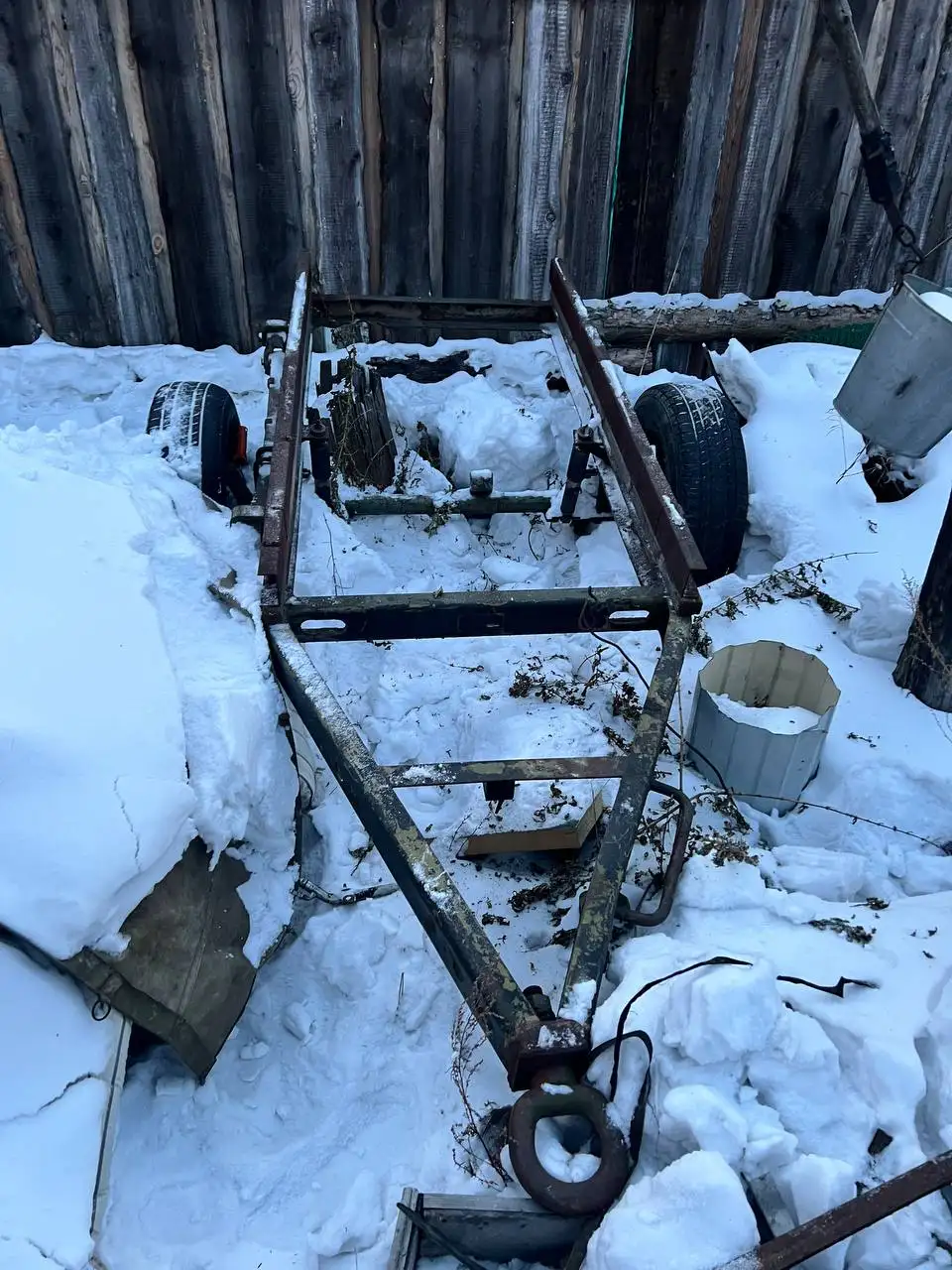 Продам раму телеги на колесах - Запчасти (Авто) в Улан-Удэ