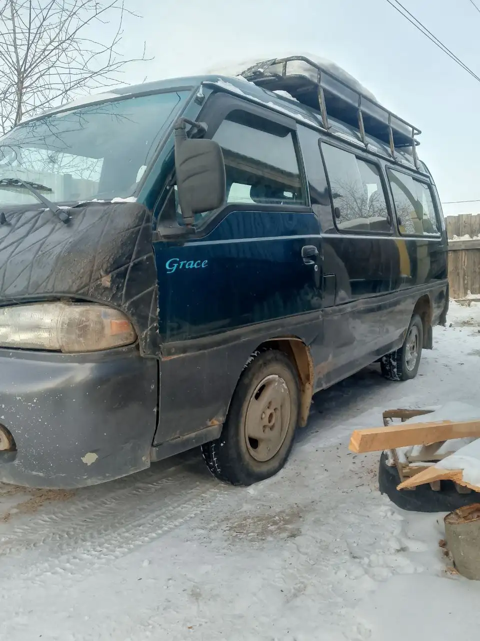 Продам Хендай Грейс дизель турбовый с неисправностями - Микроавтобусы (Авто) в Улан-Удэ