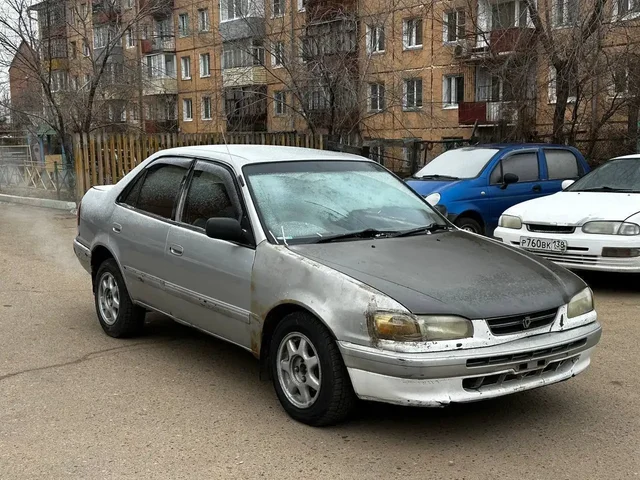 Продам или обменяю Toyota Corolla 1996 г.в. 1.6л АКПП 4WD - Кузов в Улан-Удэ