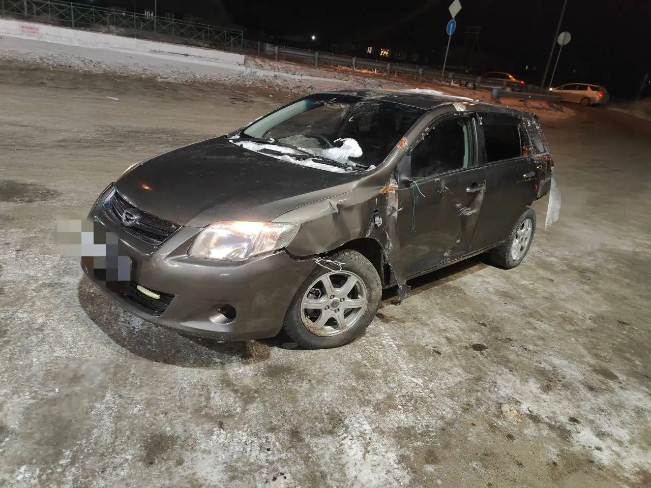 Продажа автомобиля Филдер 2009 года после ДТП - Авто в Улан-Удэ