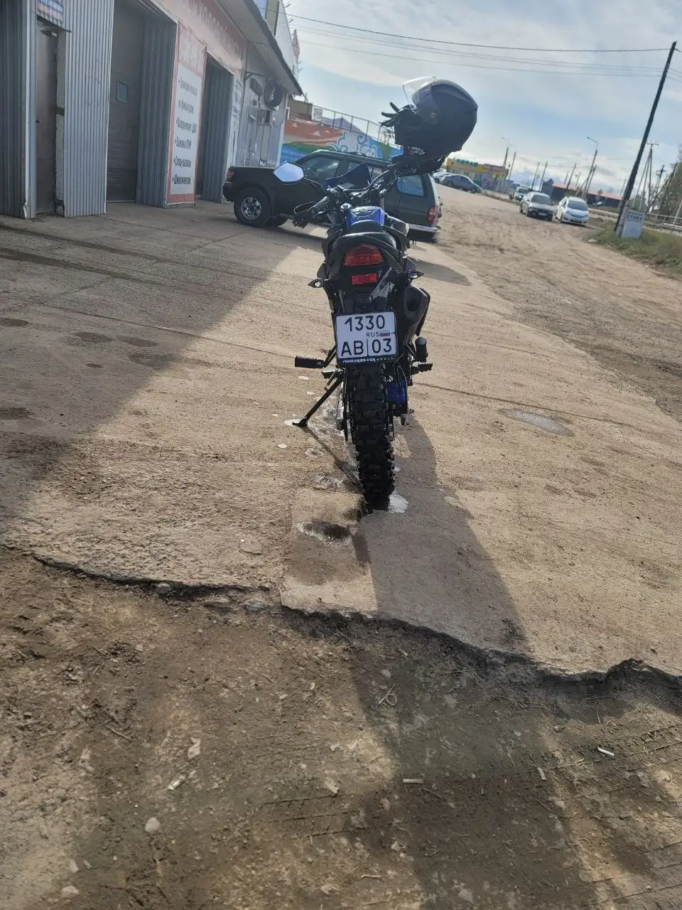 Мотоцикл с пробегом 1700 км в Улан-Удэ - Мотоциклы (Авто) в Улан-Удэ