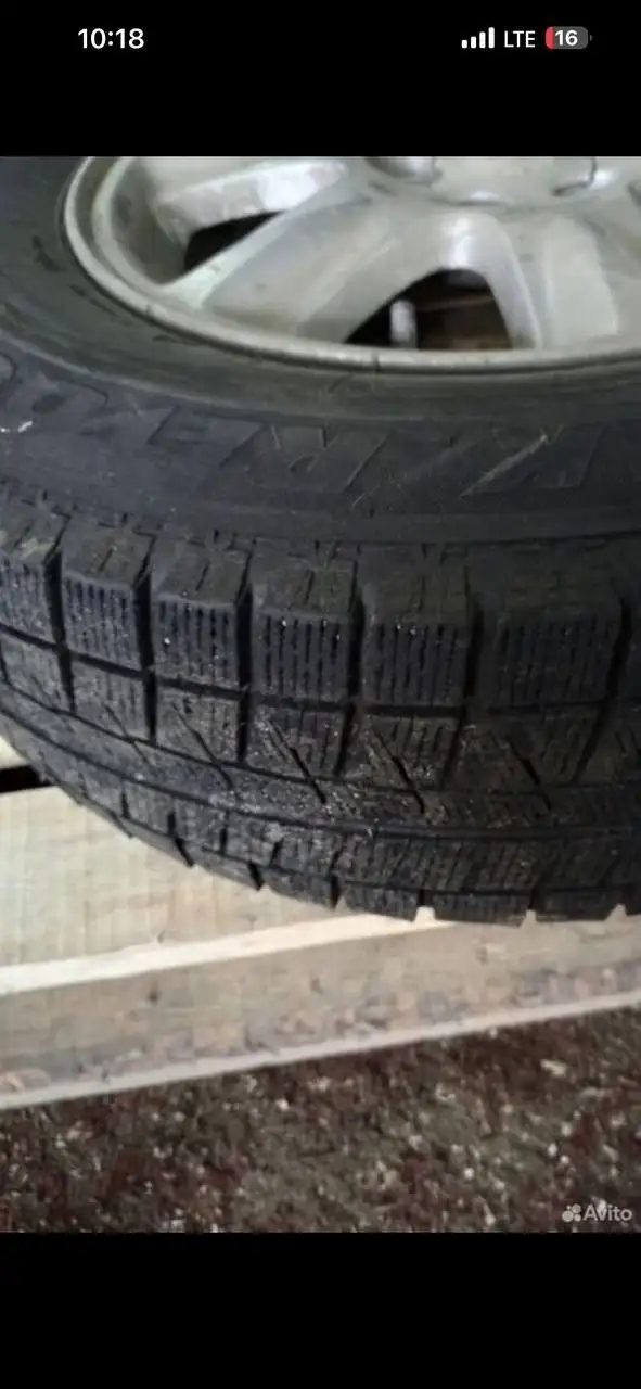 Диски Subaru R15 с резиной Bridgestone 205/70 - Запчасти (Авто) в Улан-Удэ