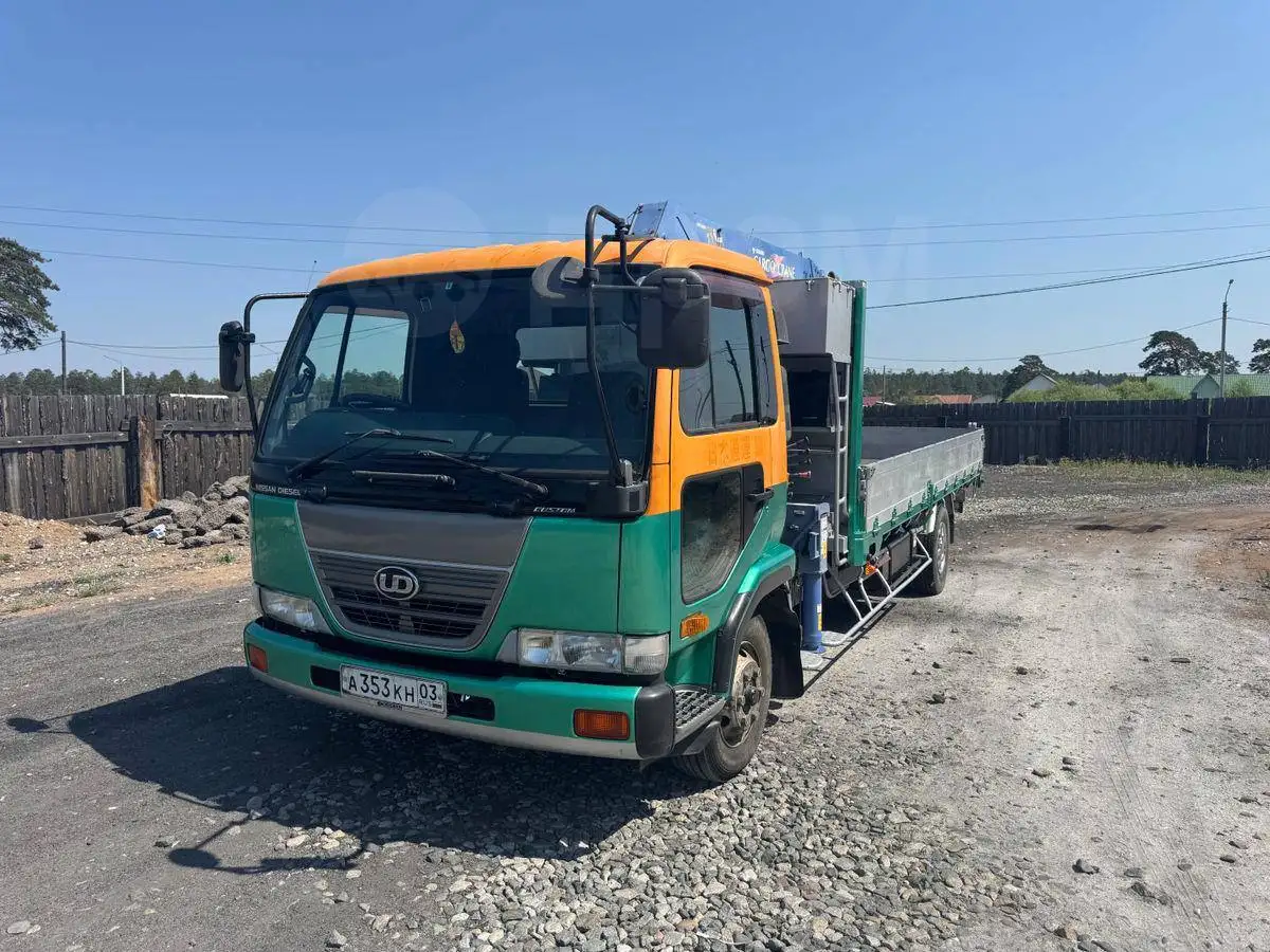 Продается Манипулятор Nissan Diesel UD 2001 года - Грузовики и спецтехника (Авто) в Улан-Удэ