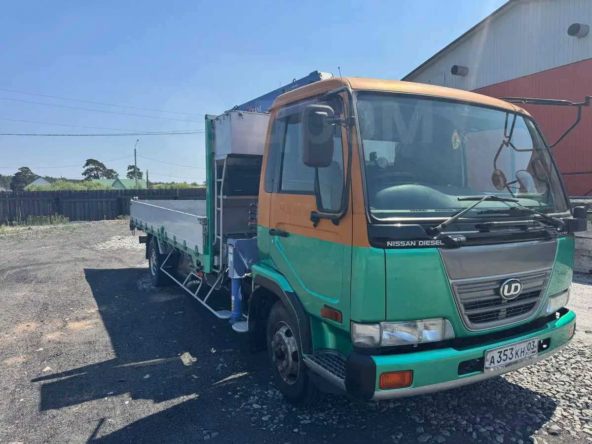 Продается Манипулятор Nissan Diesel UD 2001 года - Грузовики и спецтехника (Авто) в Улан-Удэ