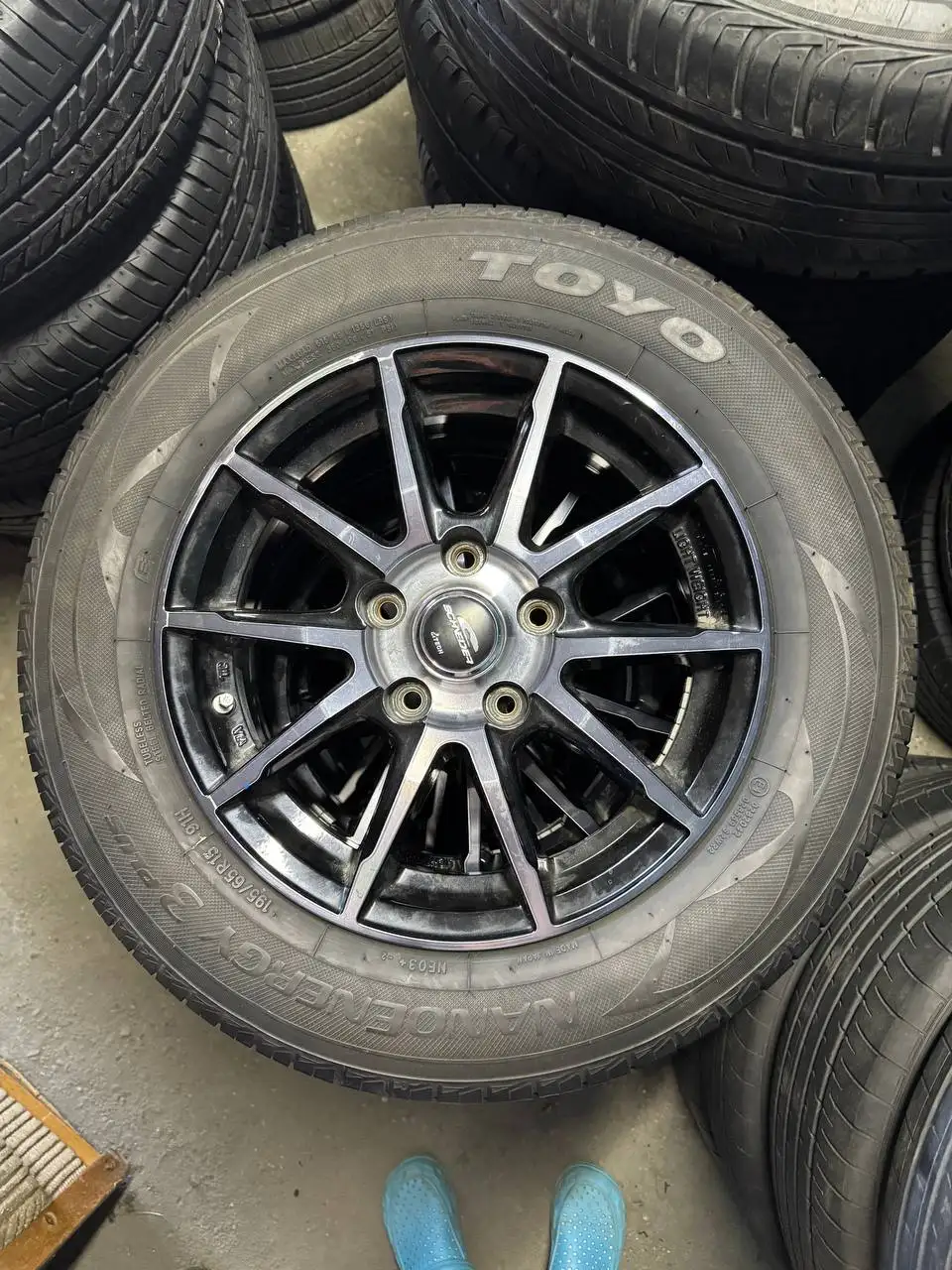 Литьё с летней резиной Toyo 195/65 R15 - Шины и диски (Авто) в Улан-Удэ