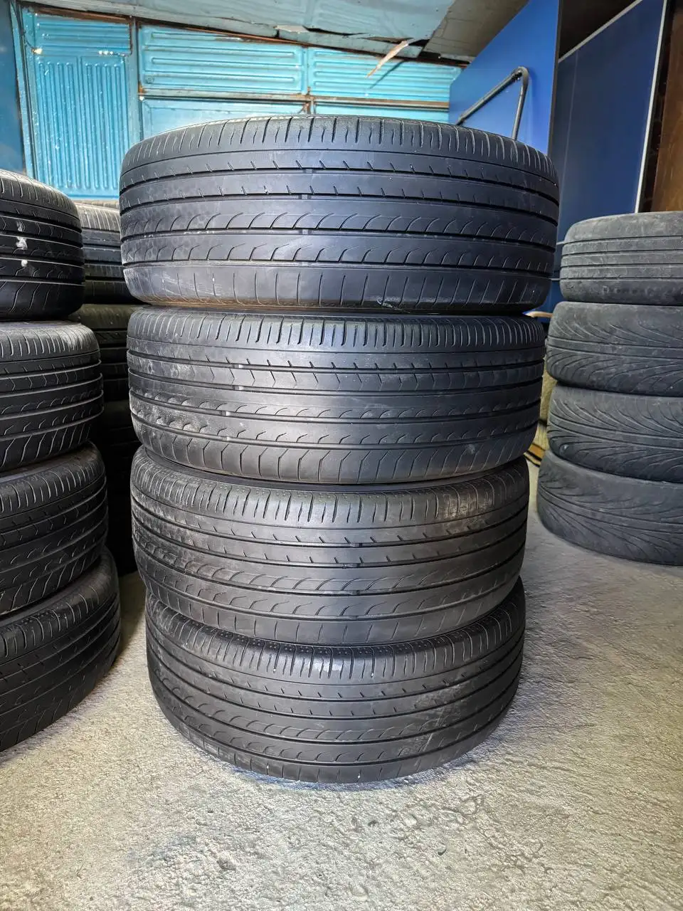 Литьё с летней резиной Yokohama 225/45 R18 - Шины и диски (Авто) в Улан-Удэ