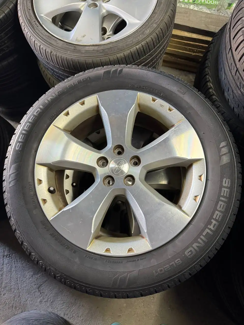 Литье с летней резиной 225/55 R17 Siberling - Шины и диски (Авто) в Улан-Удэ