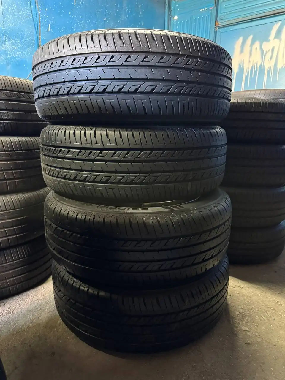 Литье с летней резиной 225/55 R17 Siberling - Шины и диски (Авто) в Улан-Удэ