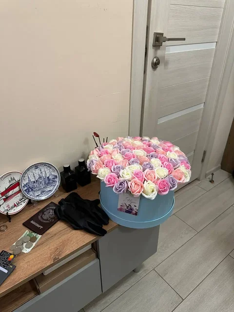 Шикарные букеты из мыльных роз - Подарочные наборы в Белгород