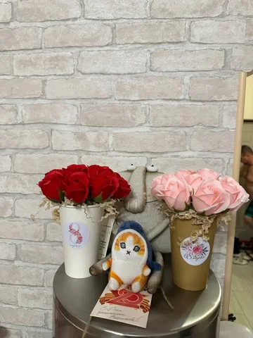 Букет цветов в подарок на 8 марта - Лазертаг в Белгород