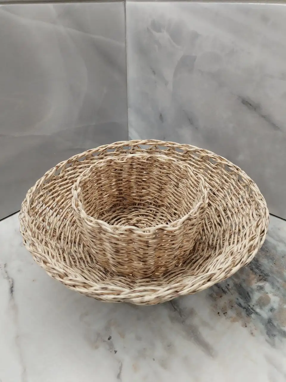 Пасхальная тарелка-горка из ротанга - Посуда и сервировка (Для дома и дачи) в Белгород