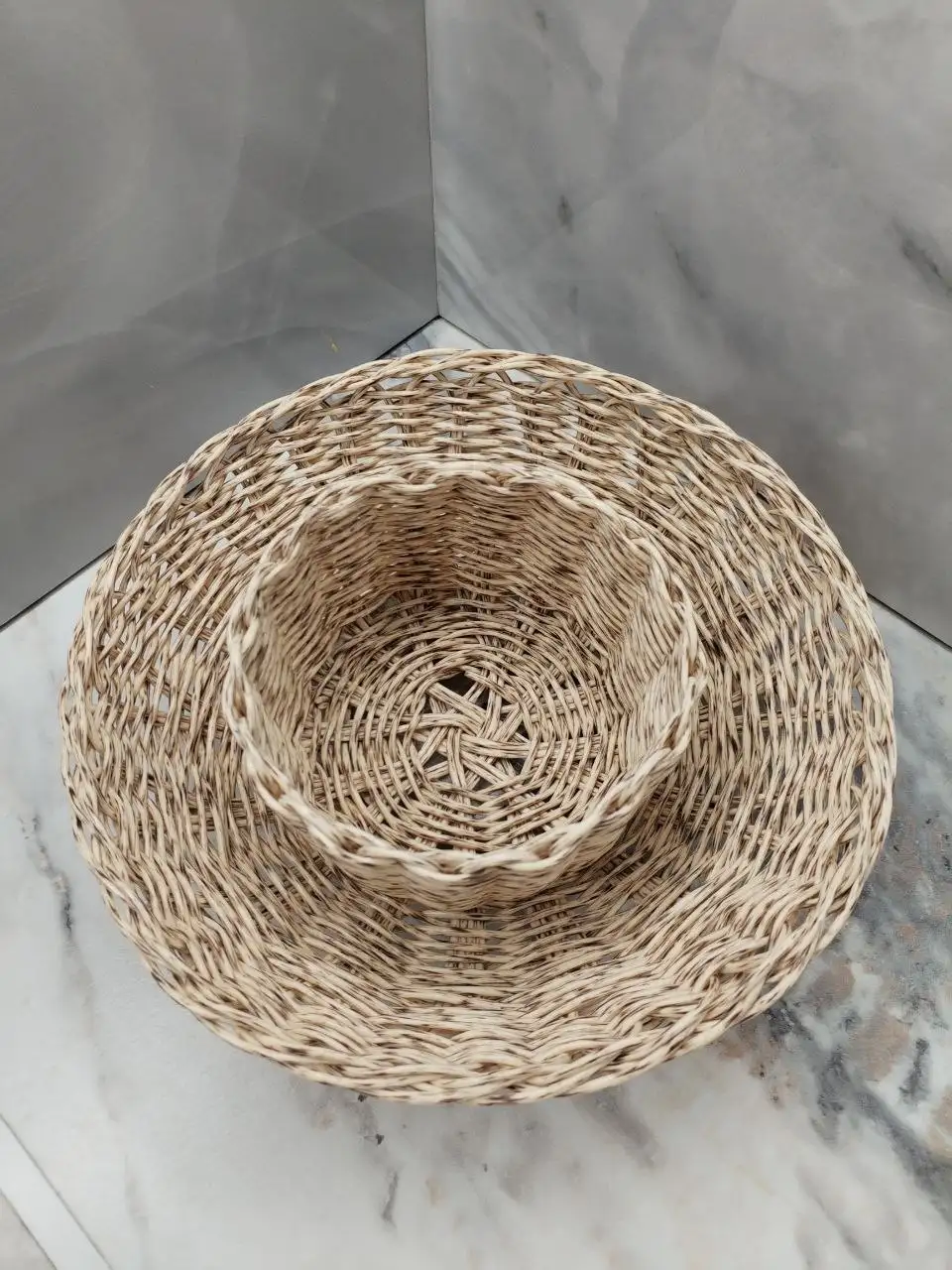 Пасхальная тарелка-горка из ротанга - Посуда и сервировка (Для дома и дачи) в Белгород