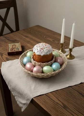 Пасхальная тарелка-горка из премиум-ротанга - Насосное оборудование в Белгород